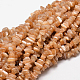Sunstone naturelle perles de puce brins(G-E271-87)-1