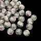 Handmade Luminous Inner Flower Lampwork Beads(X-LAMP-R129-12mm-01)-1