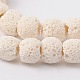 Round Synthetic Lava Beads Strands(G-N0116-8mm-11)-1