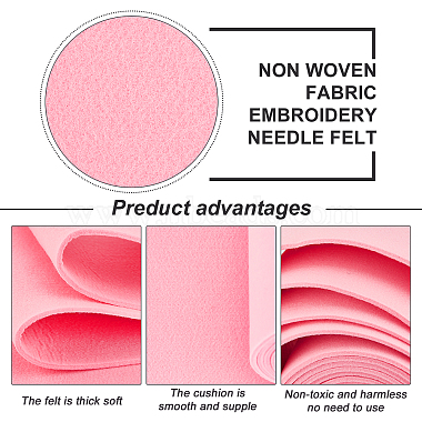Non Woven Fabric Embroidery Needle Felt for DIY Crafts(DIY-WH0156-92Q)-3