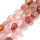 Natural Red Agate Beads Strands(G-P497-01A-12)-1