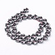 Non-magnetic Synthetic Hematite Beads Strands(G-Q895-9)-2