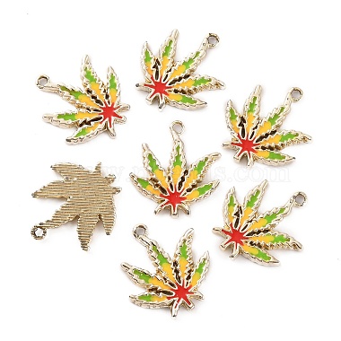 Alloy Enamel Pendants(FIND-WH0120-22LG)-2