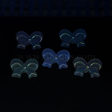 UV Plating Luminous Transparent Acrylic Beads(OACR-P010-07E)-4