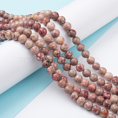 Natural Maifanite/Maifan Stone Beads Strands(G-P451-01A-A)-2