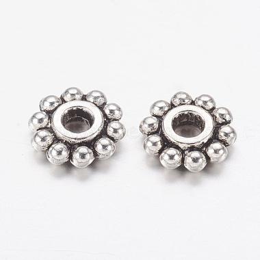 Gear Tibetan Style Alloy Spacer Beads(AB145)-2