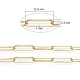 Soldered Brass Paperclip Chains(CHC-G005-12G)-3