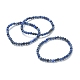 Natural Sodalite Beaded Stretch Bracelets(BJEW-A117-A-36)-1