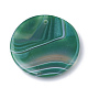 Dyed Natural Striped Agate/Banded Agate Pendants(G-S280-02)-3