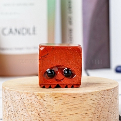 Natural Red Jasper Display Decorations, for Home Office Desk, Cube, 15~20mm(G-PW0004-19C)
