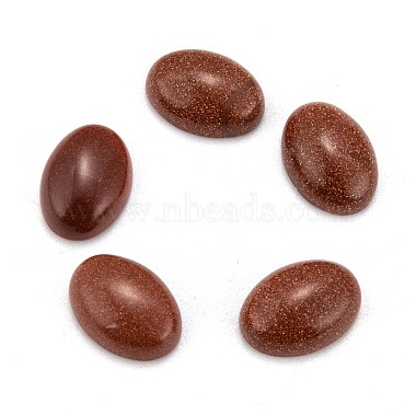18mm Oval Goldstone Cabochons