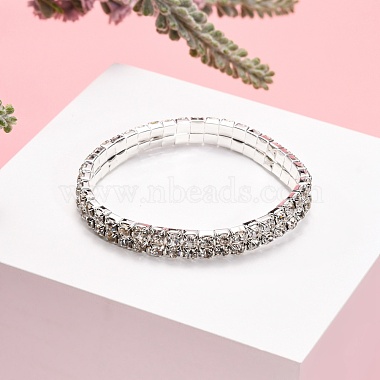 Cadeau le jour de la Saint-Valentin pour des bracelets de diamants petite amie de mariage(B115-2)-5