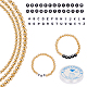 Kits de fabrication de bracelets synthétiques pour la journée des enfants(DIY-PH0004-72)-1