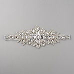 Fashion Rhinestones Headbands, Hair Accessories for Wedding Bridal, Crystal, 88x250x6mm(MRMJ-WH0012-34)