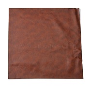 PVC Leather Fabric, Leather Repair Patch, for Sofas, Couch, Furniture, Drivers Seat, Rectangle, Brown, 30x30cm(DIY-WH0199-69-07)
