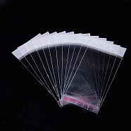 OPP Cellophane Bags, Rectangle, Clear, 15x7cm, Unilateral Thickness: 0.045mm, Inner Measure: 10.3x7cm(X-OPC-S020-02A)