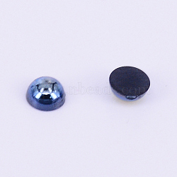 ABS Plastic Imitation Pearl Beads, Half Round, Colorful, 1: 3.5x1.5mm, about 300pcs/bag(KY-CJC0003-01E)