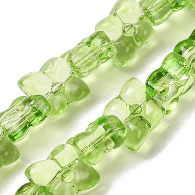 Transparent Glass Beads Strands(GL-CBAAE04-01D)-1