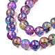 Baking Paint Glass Beads Strands(X-DGLA-Q023-6mm-DB57)-2