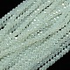 Crystal Glass Rondelle Beads Strands(EGLA-F049C-01)-2