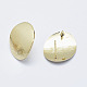 Brass Stud Earring Findings(X-KK-G331-28G-NF)-2