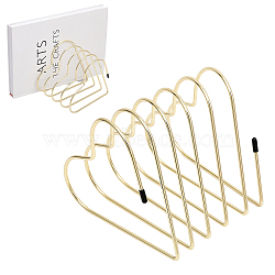 Heart Iron Desktop Display Stands, for Book Holder, Golden, 148x100x140mm(ODIS-WH0038-47G)