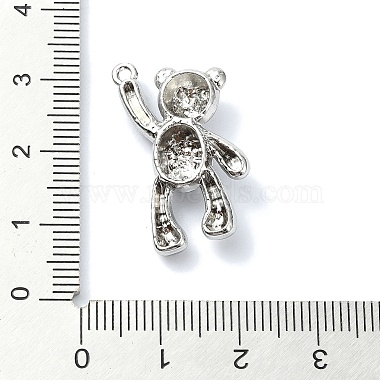 Rack Plating Alloy with Rhinestone Pendants(FIND-Z051-06P-01)-3