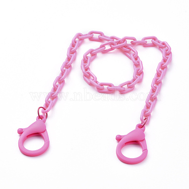 DeepPink Plastic Necklaces