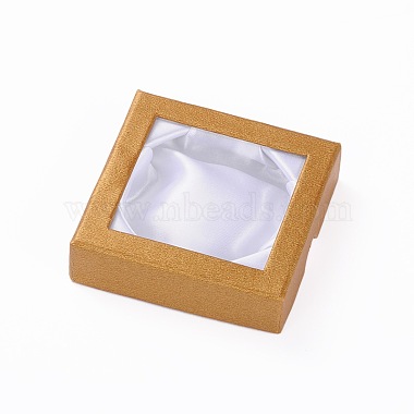 Square Shaped PVC Cardboard Satin Bracelet Bangle Boxes for Gift Packaging(CBOX-O001-01)-2