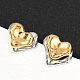 304 Stainless Steel Stud Earrings(EJEW-U045-04A-GP)-3