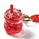 Drinks Bottle Acrylic Pendant Keychain Decoration(KEYC-D018-03)-4