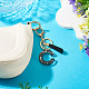 1Pc Resin Letter Keychains(KEYC-TADJ0001-09C)-5