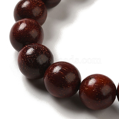 деревянный шарик браслеты(BJEW-B080-26)-3