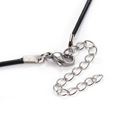 Woven Pendant Necklaces(NJEW-JN02311)-5