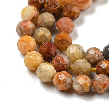 Natural Crazy Agate Beads Strands(G-A129-3mm-17)-3