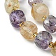 Natural Amethyst Beads Strands(G-Q010-A08-01)-4