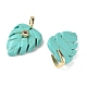 Synthetic Turquoise Pendants(GG-CBA105B-01A-G)-2