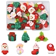 28Pcs 7 Styles Christmas Theme Opaque Resin Cabochons(CRES-FS0001-08)-1