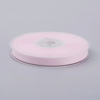 Double Face Matte Satin Ribbon, Polyester Satin Ribbon, Lavender Blush, (3/8 inch)9mm, 100yards/roll(91.44m/roll)