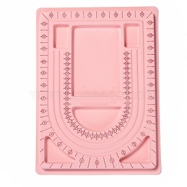 Pink Plastic Necklace Design Boards