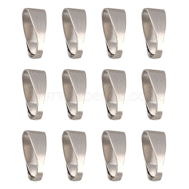 Platinum Brass Snap on Bails(X-KK-M029-02P)-1