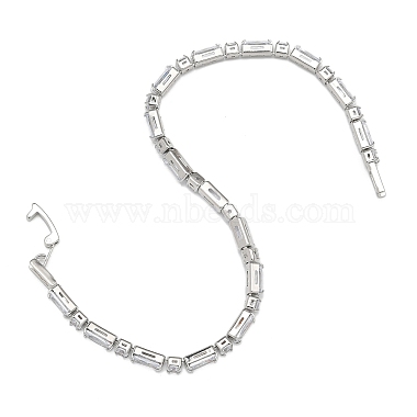 Messing-Pavé-Armbänder mit klaren Zirkonia(BJEW-YWC0002-02A)-4