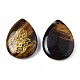 Natural Tiger Eye Pendants(G-T122-73C)-3