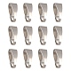 Platinum Brass Snap on Bails(X-KK-M029-02P)-1