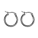 304 Stainless Steel Hoop Earrings(EJEW-F105-11B)-2