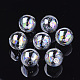 Perles de globe en verre soufflé faites à la main(X-DH017J-1-20mm-AB)-1