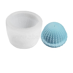 DIY Woolen Hat Candle Silicone Molds, Resin Casting Molds, For UV Resin, Epoxy Resin Jewelry Making, White, 7.5x5.2cm, Inner Diameter: 6.3cm(DIY-Z014-09)