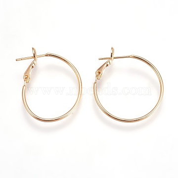 real hoop earrings