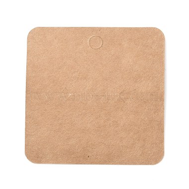 空白のクラフト紙の指リング ディスプレイ カード(CDIS-G005-02)-2