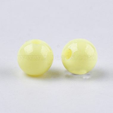 Opaque Plastic Beads(KY-T005-6mm-622)-2